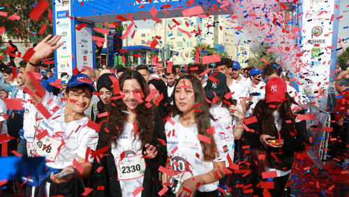 Modern American School - Amman International Marathon 2018 