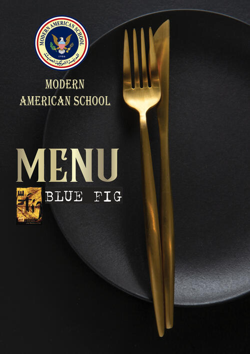 Cafeteria Menu Cover Cafeteria Menu Cover