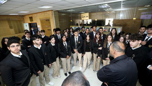 Grade 12 visit to Jordan University -4