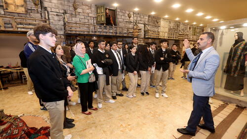 Grade 12 visit to Jordan University -f