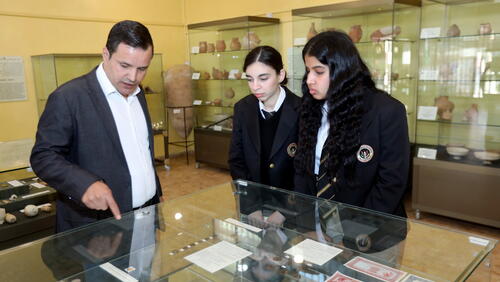 Grade 12 visit to Jordan University -g