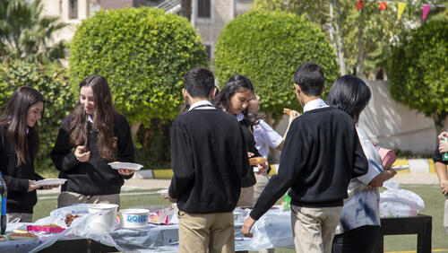 Grade 10 breakfast