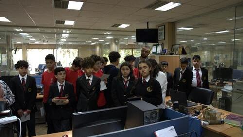 Al-Ghad Newspaper Visit 2024-2025