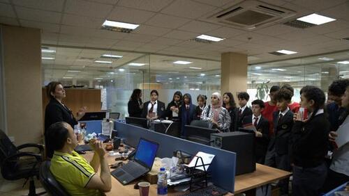 Al-Ghad Newspaper Visit 2024-2025