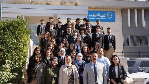 Grade 12 Visit to University of Jordan 2024-2025