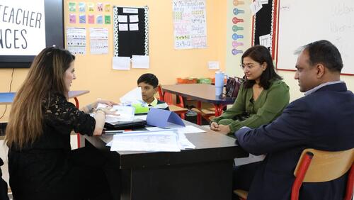 Parent-Teacher Conference 2024-2025 اجتماع اولياء الامور
