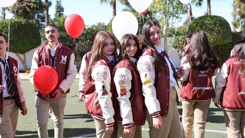  Senior Jackets Distribution 2024/2025 توزيع جاكيتات الصف الثاني عشر