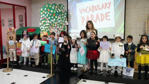 KG Vocabulary Parade 2024-2025