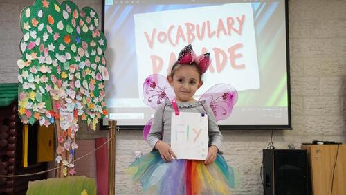 KG Vocabulary Parade 2024-2025