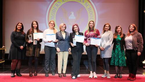  Teacher of the Month Ceremony March 2024 تكريم المعلمين المتميزين