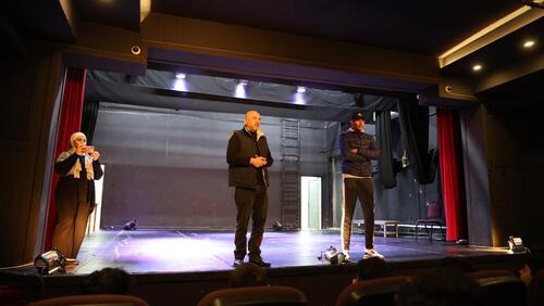 7 Grade Students Visit Osama Al-Mashini Theater 2024-2025