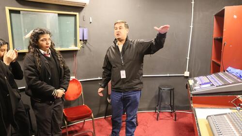 7 Grade Students Visit Osama Al-Mashini Theater 2024-2025