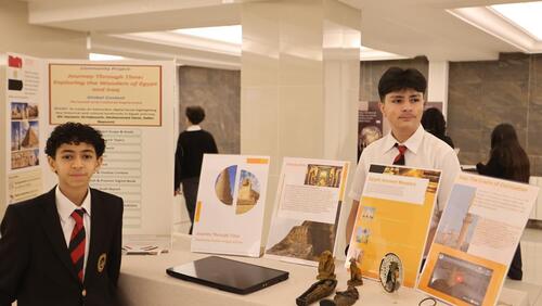 Grade 8 Community Project Exhibition  2024-2025