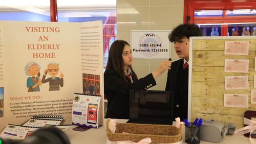 Grade 8 Community Project Exhibition  2024-2025