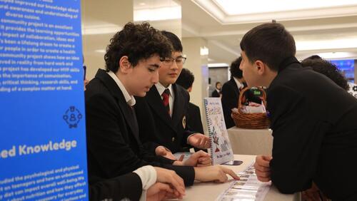 Grade 8 Community Project Exhibition  2024-2025