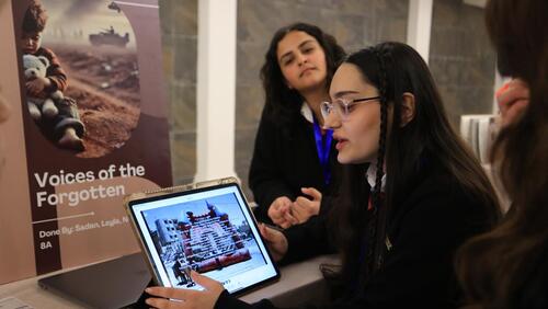 Grade 8 Community Project Exhibition  2024-2025