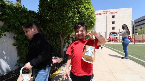 Kindergarden Easter Egg Hunt 