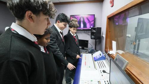 Grade 8 visit to Jordanian T.V 2024-2025