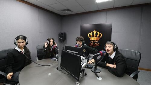 Grade 8 visit to Jordanian T.V 2024-2025