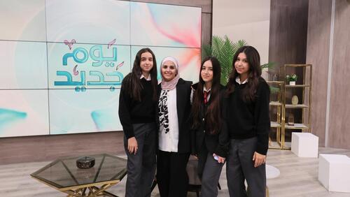 Grade 8 visit to Jordanian T.V 2024-2025