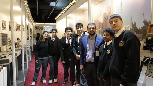 Grade 8 visit to Jordanian T.V 2024-2025