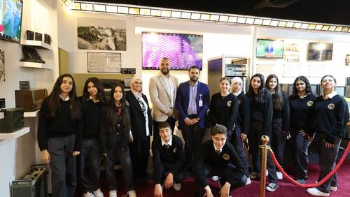 Grade 8 visit to Jordanian T.V 2024-2025