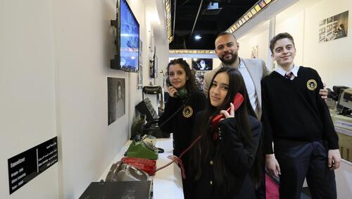 Grade 8 visit to Jordanian T.V 2024-2025