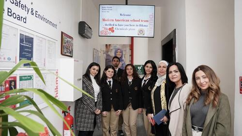 Hikma Pharmaceuticals Visit (Grade 11&12) 2024-2025 - زيارة أدوية الحكمة
