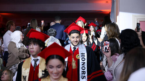 HS Graduation Ceremony 2024-2025 حفل تخريج طلاب المدرسة الأمريكية الحديثة 
