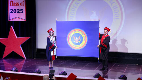 HS Graduation Ceremony 2024-2025 حفل تخريج طلاب المدرسة الأمريكية الحديثة 