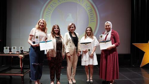  Teacher of the Month Ceremony 2024-2025 تكريم المعلمين المتميزين 