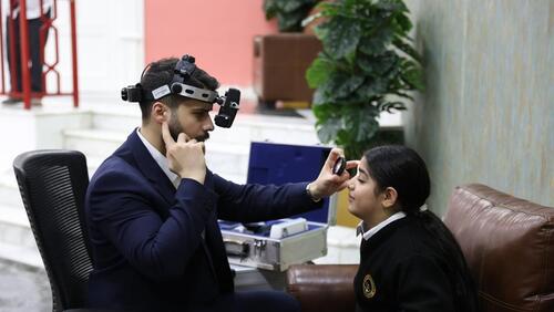 Eye Specialty Hospital Visit and Medical Checkup (Grade 7) 2025-2026
