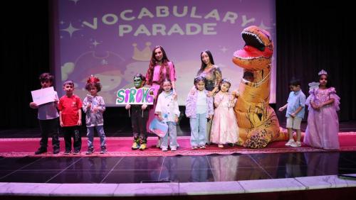  KG Vocabulary Parade 2025-2026