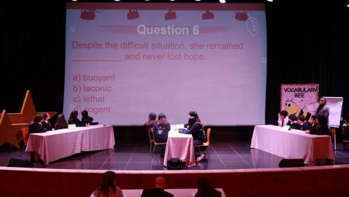 Vocabulary and Spelling Bee (MS) 2025-2026