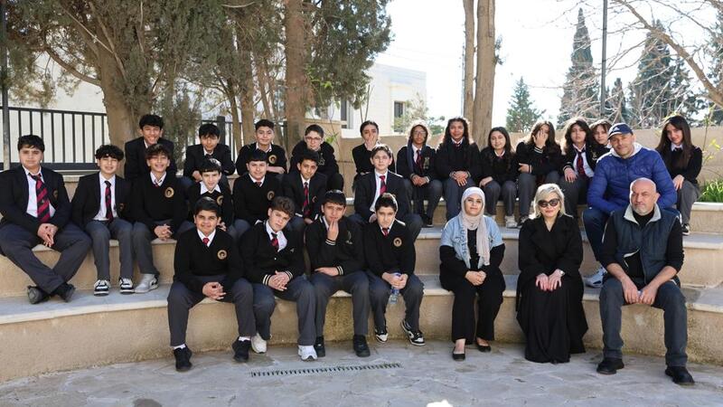 7 Grade Students Visit Osama Al-Mashini Theater 2024-2025