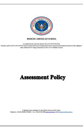 MAS Assessment Policy