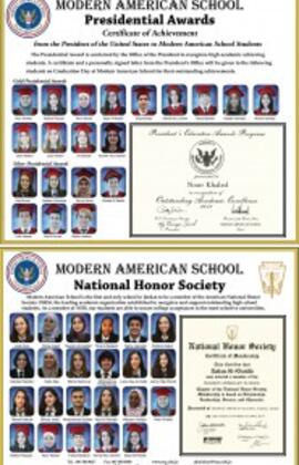 Presidential Awards & NHS 2017
