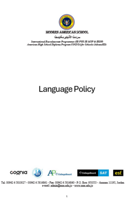 IBDP Language policy
