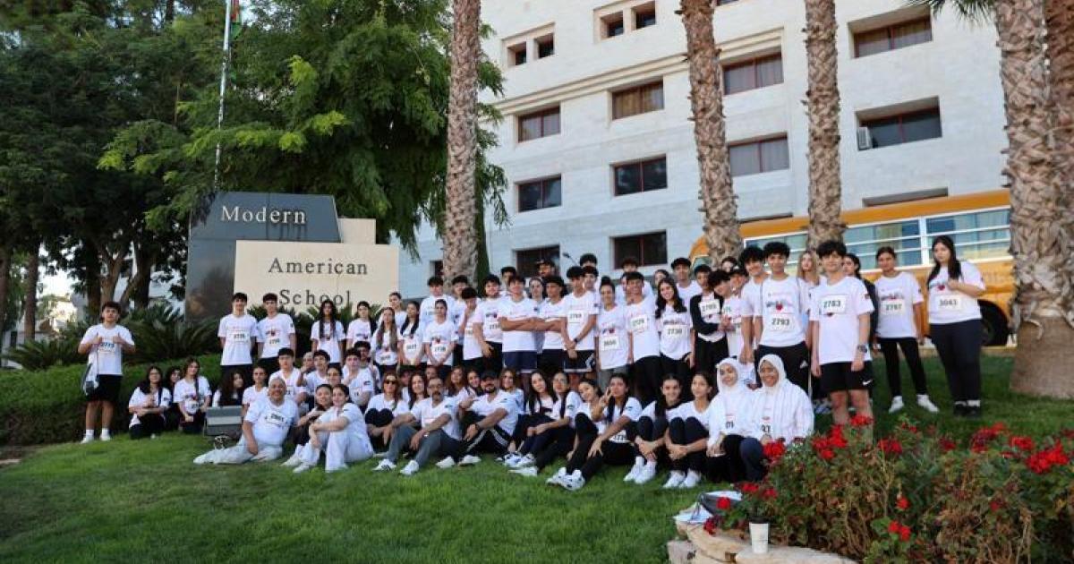 MAS Proudly Participated in the Amman Marathon | Modern American School